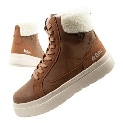 Lee Cooper Damen-Winterstiefel, leichte, gefütterte Stiefeletten aus Lammfell