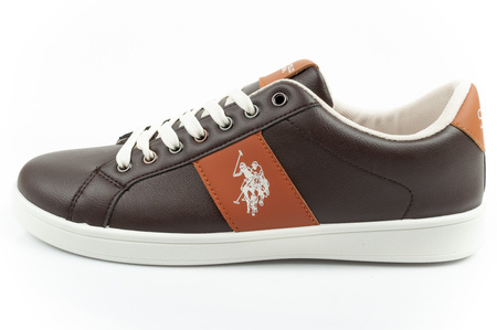 U.S. Polo Assn. Herren-Sneaker, modisch, braun, bequem