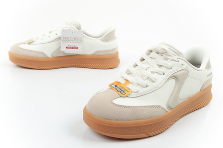 Skechers Damen-Sneaker „Lifted Luxe“, Ecru, Weiß