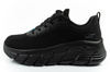 Skechers Bobs B Flex Damen-Sneaker in modischem Schwarz