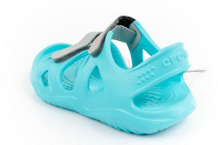 Crocs Swiftwater Kindersandalen [204988-40M] türkis.
