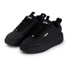 Fila Superbubble Damen-Sneaker, modisch, schwarz, bequem, leicht
