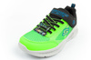 Skechers S Lights-Meteor [401495L/BBLM] LED Kinder-Sportschuhe, grün und schwarz.