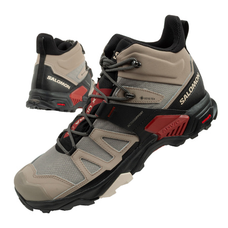 Salomon X Ultra 4 Mid GTX [473525] Herren Sport-Trekkingschuhe, beige.