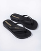 Ipanema Damen-Flip-Flops Bossa Soft V, bequem, schwarz, modisch