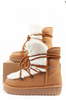 D. Franklin Damen Winterstiefel, modisches Fellfutter, High-Top