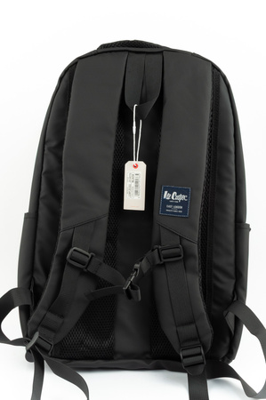 Lee Cooper 22L Großer Sportrucksack, Schwarz, Klassisch, Urban