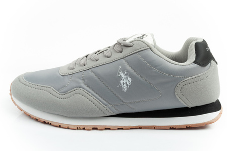 U.S. Polo Assn. Herren-Sneaker, modisch und bequem, Grau