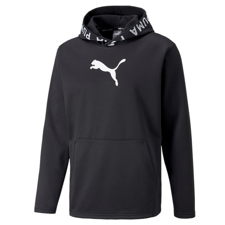 Herren Sporthoodie Puma Train Pwr Fleece [520893 01] WarmCELL, schwarz.