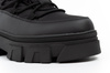 Schwarze, gefütterte Winterstiefeletten für Damen von Lee Cooper mit Reißverschluss