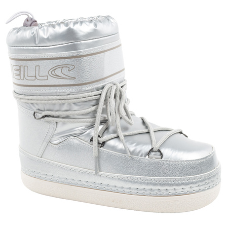 O'Neill Lisa High Damen-Winterstiefel, silberfarben, gefüttert