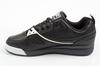 Fila Herren-Sportschuhe Casim schwarze Sneaker aus Leder bequem