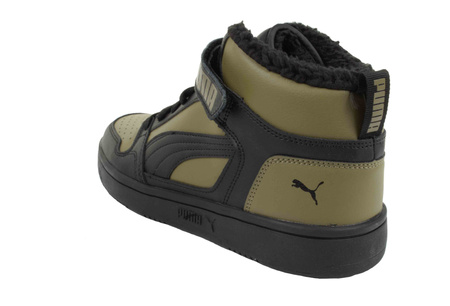 Puma Rebound Strap Herren Winterschuhe [386376 02] grün, schwarz.