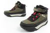 Lee Cooper Winter-Schneestiefel für Kinder, Klettverschluss-gefüttert, isoliert, modisches Khaki