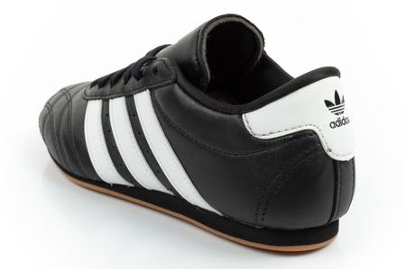 Adidas Taekwondo Lace Damen-Sneaker aus schwarzem Leder