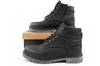 Wrangler Allan Mid Herren Chelsea Boots, elegante Lederstiefelette, Schwarz