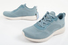 Skechers Bobs Squad-Tough Talk Damen Sportschuhe, leicht und bequem, blau