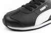 Puma Turin 3 Kindersportschuhe [384431 04] Schwarz, Weiß.