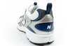 New Balance 408 Herren-Sneaker, modisch, bequem, Weiß, Silber
