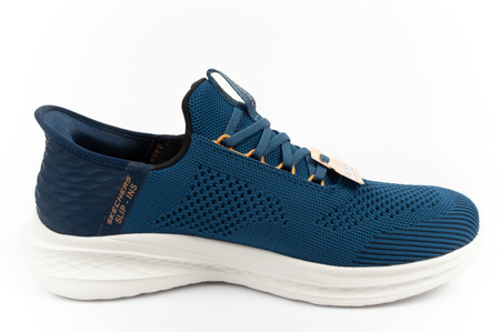 Skechers Slade Herren Sportschuhe Bequem Atmungsaktiv Marineblau [210810/BLU].