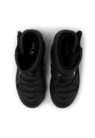 Fila Superbubble Boot, schwarze, isolierte Sport-Winterstiefel für Damen