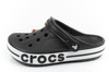 Crocs Bayaband Clog-Sandalen [205089-066], schwarz.