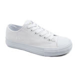 Lee Cooper Damen-Sneaker, modisches Weiß, bequem
