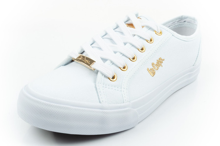Lee Cooper Damen-Sneaker, modisches Weiß, bequem