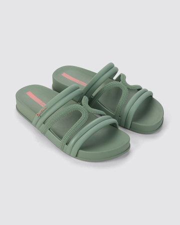 Ipanema Walk Slide Damen Flip-Flops modisch bequem grün für den Strand