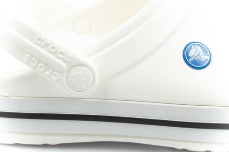 Crocs Herren-Clog-Sandalen mit Krokodilband, modisch und bequem, Weiß
