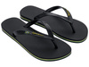 Herren Flip-Flops Schuhe Ipanema Clas Brasil II [80415 22531] Hausschuhe, schwarz.