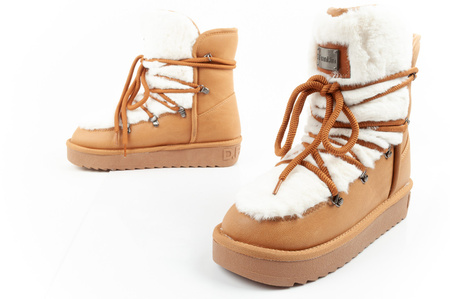 D. Franklin Damen Winterstiefel, modisches Fellfutter, High-Top