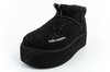 Karl Lagerfeld Thermo Damen Schneestiefel Stiefeletten mit Fell schwarz [KL48522W W0S]
