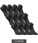 Jack&Jones Unisex Baumwollsocken [12260511/C-N10] Schwarz 12er-Pack, Schwarz.