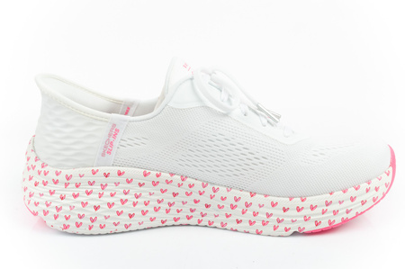 Skechers Damen Sportschuhe [129630/WPK] Slip-Ins, weiß.