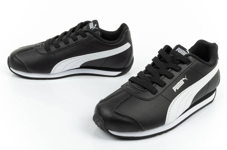 Puma Turin 3 Kindersportschuhe [384431 04] Schwarz, Weiß.