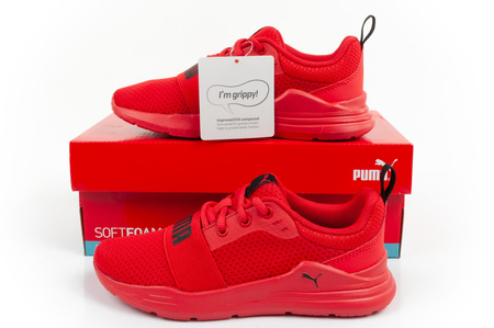 Puma Wired Run [374216 05] Kinder Sportschuhe, rot.