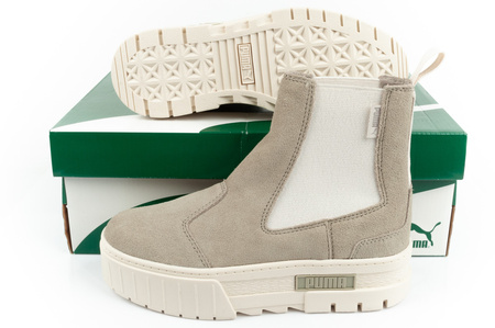 Puma Mayze Chelsea Wildleder Damen Stiefeletten [382829 05] Beige.