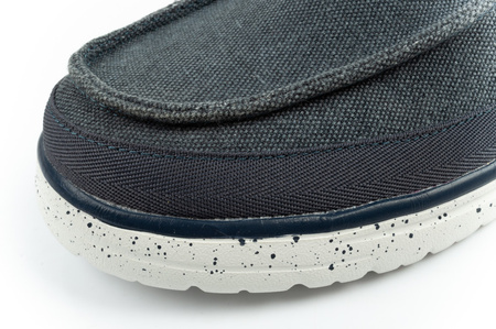 Wrangler Herrenschuhe, Makena Stone Mokassins, Blau, Modisches Marineblau