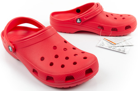 Crocs Clogs Sandalen für Damen und Herren, klassisch rot, unisex, modisch