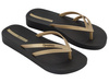 Ipanema Bossa Soft V Damen Flip-Flops [82840 AQ444], schwarz.
