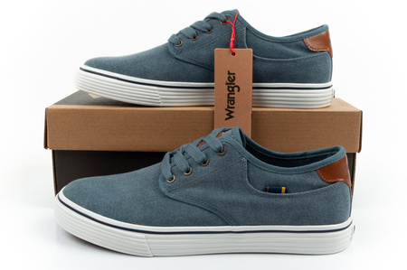 Wrangler Calypso Derby Herren-Sneaker, Blau, Komfortabel