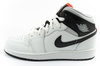 Nike Air Jordan 1 Damen-Sneaker, modische High-Top-Sneaker, Weiß und Schwarz