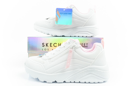 Skechers Uno Lite Kinder-Sneaker in Weiß