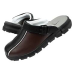 Clogs Flip-Flops medizinische Schuhe Abeba Leder [57315]