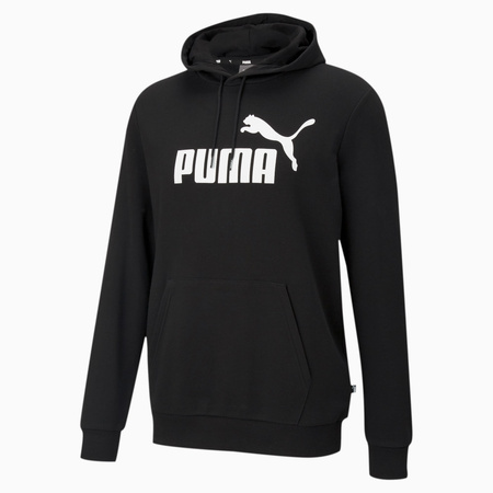 Puma Herren ESS Big Logo Kängurutasche, Schwarz