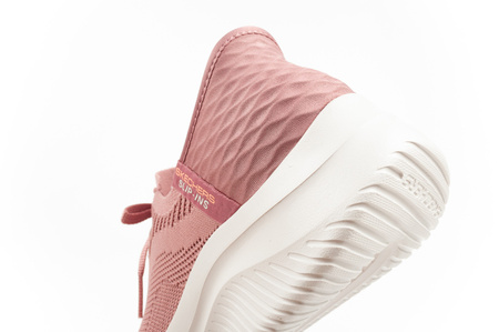 Skechers Ultra Flex Damen Sport-Schuhe Sneakers SLIP-INS bequem Rosa