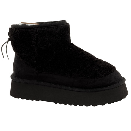 O'Neill Avaloria Damen-Schneestiefel mit Plateau, schwarz, gefüttert