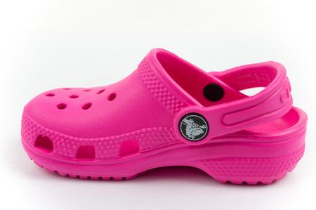 Crocs Classic Clog T Kinderclogs-Sandalen, rosa, bequem, modisch