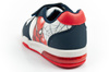Leomil Spiderman Kinder-Sneaker, leicht, mit Klettverschluss und LED-Beleuchtung, weiß